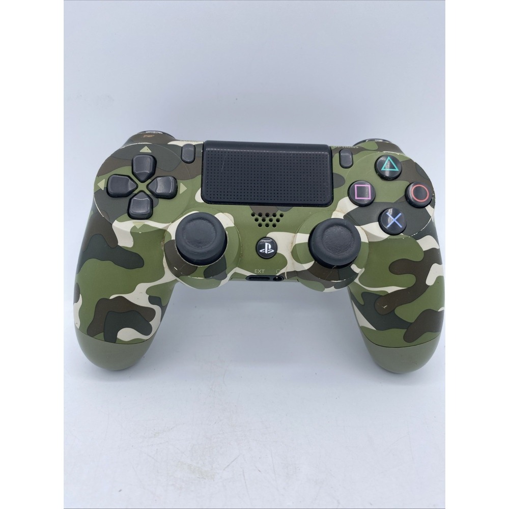 Sony PlayStation 4 PS4 DualShock Wireless Controller - Green Camouflage